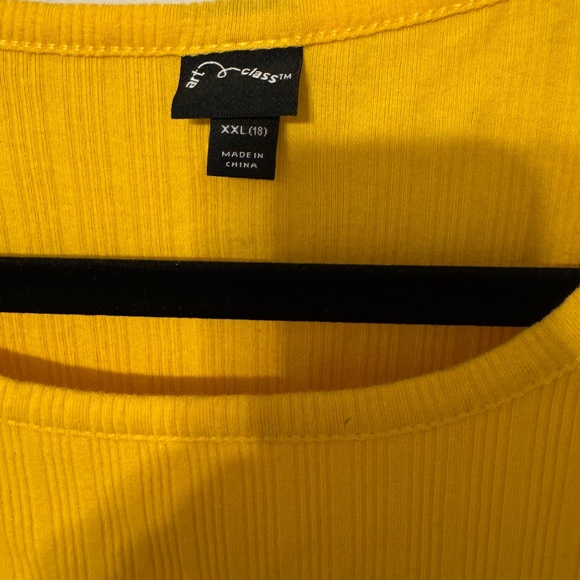 Yellow T-Shirt Dress Kids but fits Adult XS/S - Picture 2 of 2